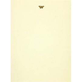 Gold Butterfly (Stationery) (Letter-Perfect Stationery Series)