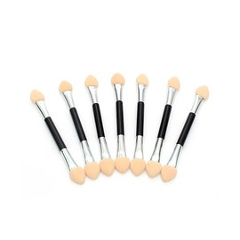 7-Piece Double-Sided Eyeshadow Applicator Tips Brush (7.5cm x 0.8cm) 6ea