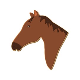 Foose Horse Head Cookie Cutter 3.5 in