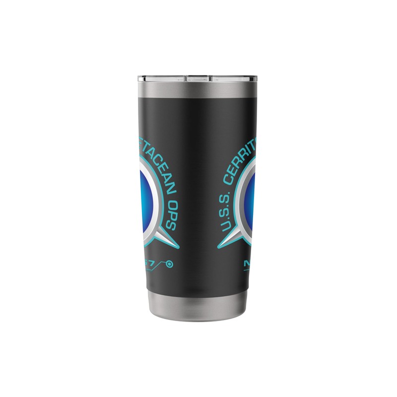 Lower Decks Cetacean Ops Delta Logo Stainless Steel Insulated Tumbler