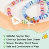 GBTBYS Mommy and Me Bracelet 2 Pcs Dinosaur Bracelets Mother