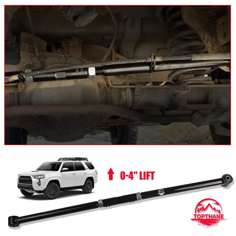 0-4'' Lift Rear Adjustable Track Bar Panhard for 2003-2022 Toyota