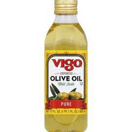 Vigo Importing Company Olive Oil, 100% Mild, 17-Ounce (Pack of 3)