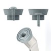Door Stopper Replacement Rubber Tips - Ribbed Rubber Foot Door