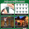 Magnetic Christmas Light Clips, 30 Pack Hooks for Outdoor String