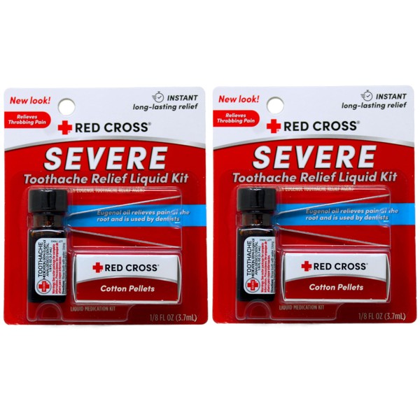 American Red Cross Red Cross Complete Medication Kit For Toothache