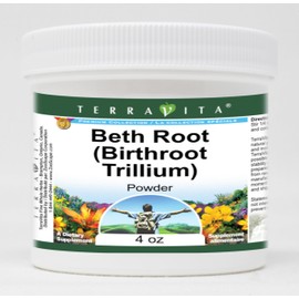 Beth Root (Birthroot Trillium) Powder (4 oz, ZIN: 515025) - 2 Pack
