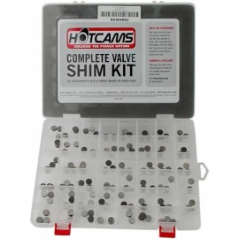 Hot Cams Husqvarna TE 510 Valve Shim Kit 2006 2007 2008 2009 TE510 - 141 Total Shims