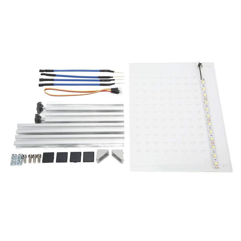 BDM Frame Board，Silver LED BDM Frame Bracket Multifunction ECU Programming