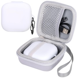 Aenllosi - Funda rígida para auriculares SHOKZ/AfterShokz OpenFit OpenFit con auriculares inalámbricos Bluetooth con cuerpo completo antiarañazos, funda de silicona para auriculares SHOKZ de ajuste