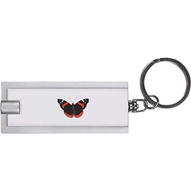 'Red Admiral Butterfly' Keyring LED Torch (KT00012353)