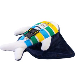 Busy Button Plush Toy Narwhal Stuffed Animal Development Toy Educational Learning Toy Gifts for Kids Boys Girls