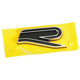 Volkswagen 22G853688BFOD R-Line Sticker Radiator Grille Emblem Logo Black