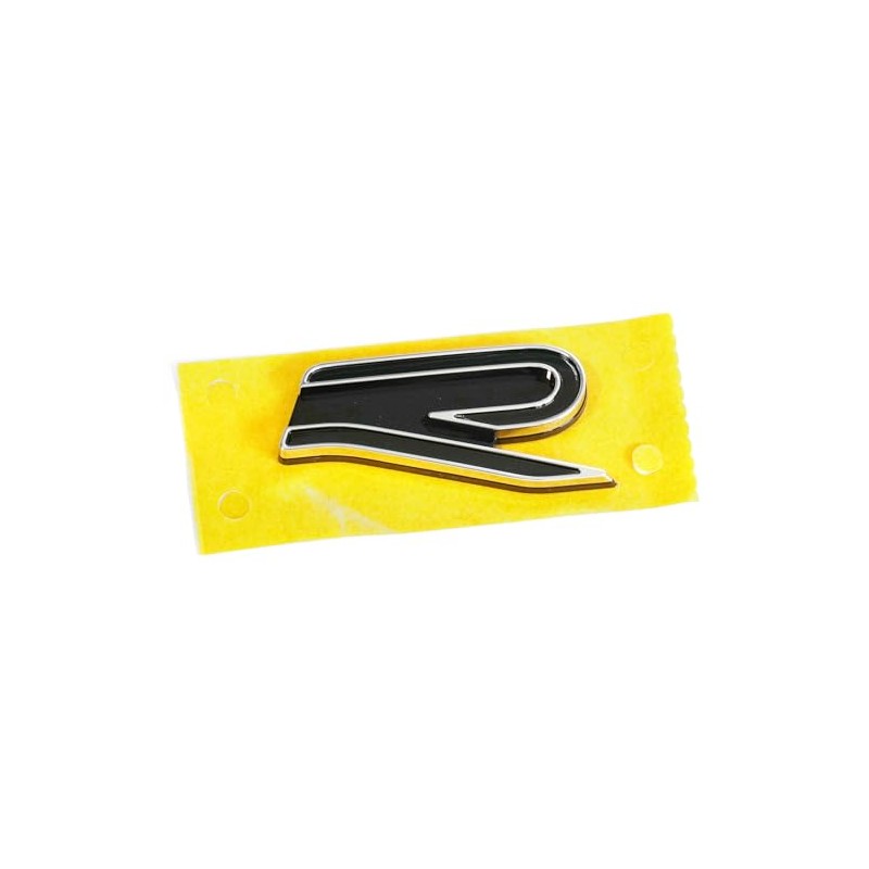 Volkswagen 22G853688BFOD R-Line Sticker Radiator Grille Emblem Logo Black