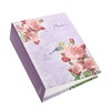 6x4'' Small Purple Vintage Bird Slip In Case Photo Album