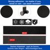 Frameless Velcro Number Plate Holder, for Two Number Plates, Provides