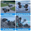 Powerextra 4WD 2.4GHz Double-Sided Rotating RC Stunt Car Remote Control