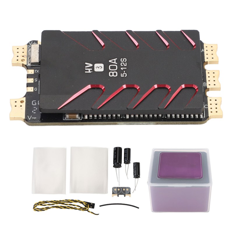 80A ESC 5 to 12S HV3 Brushless Electronic Speed Controller