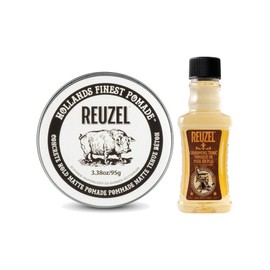 Liugel Grooming Tonic 100ml + Concrete Hold Matt Pomade 95g, 1 piece / 리우젤 그루밍 토닉 100ml + 콘크리트 홀드 매트 포마드 95g, 1개
