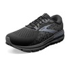 Brooks Men's Addiction GTS 15 Supportive Running Shoe - Black/Black/Ebony