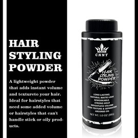 Styling Powder for Men - 1oz/30g Fluffy Volumizing and Texturizing Powder for Natural Thickness and Look Haircare Setting  texture powder styling tool hair professional - Style: 1 Ounce (Pack of 1)