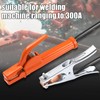JIAONE Welding Electrode Holder,Welding Ground Clamp, With cable 25mm ²