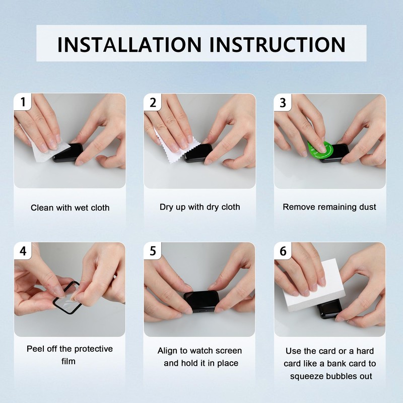 Orzero (4 Pack) Watch Screen Protector Compatible for Garmin Venu