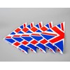 SHATCHI 25Pcs Union Jack Napkins King's Coronation Decorations Party Great