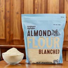 Kirklant Almond Flour, Blanched Superfine, Gluten Free, 3 lbs – Great for Baking, Cooking, Keto & Paleo Recipes