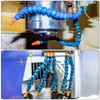 uxcell 2Pcs G1/2" Thread Flexible Water Oil Coolant Pipe Hose,