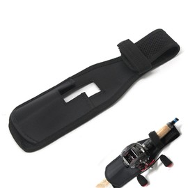 NIIIYTYB Fishing Rod Holster for Belt Durable Nylon Fishing Pole Holder Clip Hands-Free Fishing Rod Holsters for Secure Pole Storage and Easy Access Ideal for Anglers and Outdoor Fishing Gear