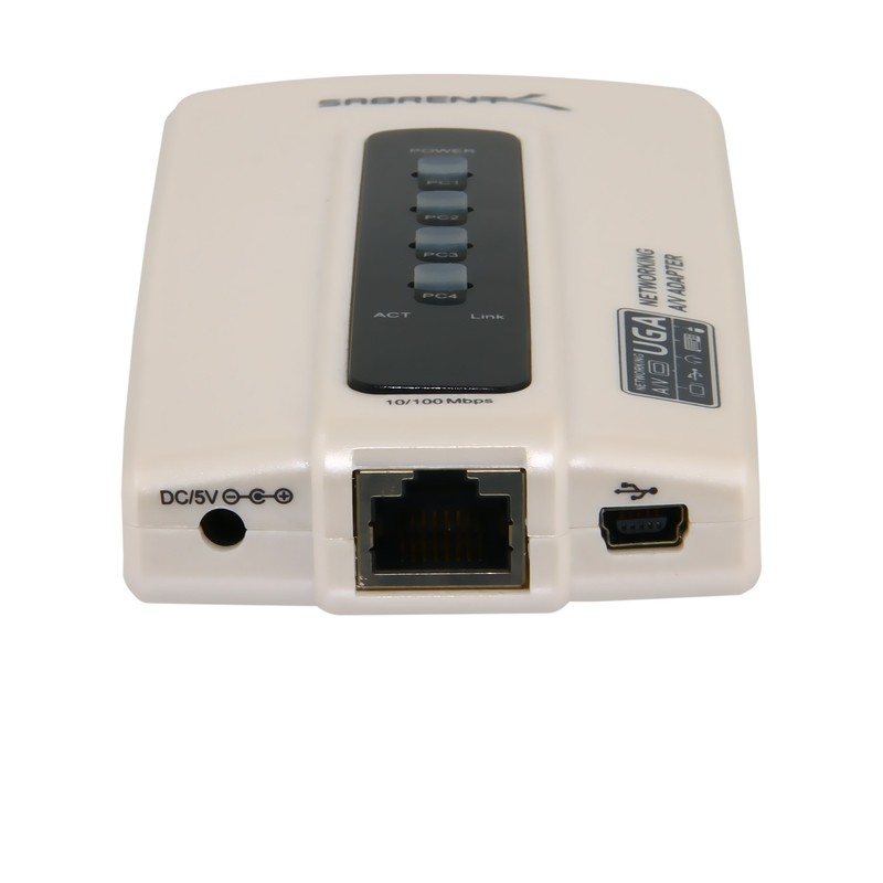 Sabrent Network Audio Video KVM Switch to DVI, PC to