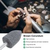 M METERXITY 10-Pack Abrasive Mounted Stone Grinding Bits, 1/4 IN(6mm)