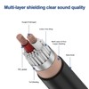 XLR to 1/4 TRS Stereo Adapter,XLR Female to 1/4 Inch