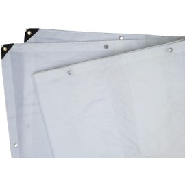 15 Ft. X 20 Ft. Heavy Duty 6 Oz. White Tarp 11-12 Mil Thick