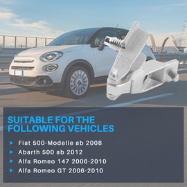 Dixhills 51939041 51964555 Exterior Door Handle Hinge, Exterior Door Handle Repair Tool, Door Handle Repair Kit for Fiat 500, Abarth 500, Alfa Romeo GT, Driver Passenger Side