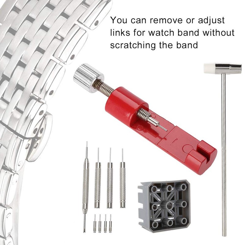 Cimenn pin Pusher Tool Set, Watchband Tool Kit, Watch Strap