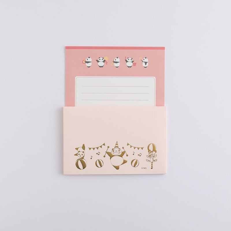 Overglad Panda Panda Gold Foil Letter Set, Circus PNN-107