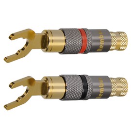 Rembus KS-216 High End Cable Lugs Gold-Plated Pack of 4