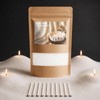 JONERAY Candle Sand, 1lb Unscented Sand Candles with 10 Wicks,