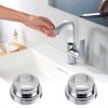 Oiieco 2 Piece Tap Adapter Set, M18 to M22 Brass