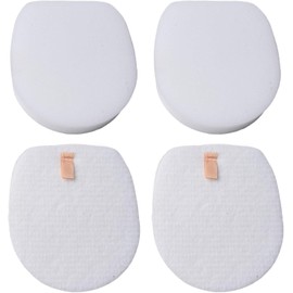 IZ201EU IZ251EU - Filtro de espuma y fieltro lavable para aspiradora inalámbrica, piezas de repuesto reutilizables, 2 espuma + 2 fieltro blanco
