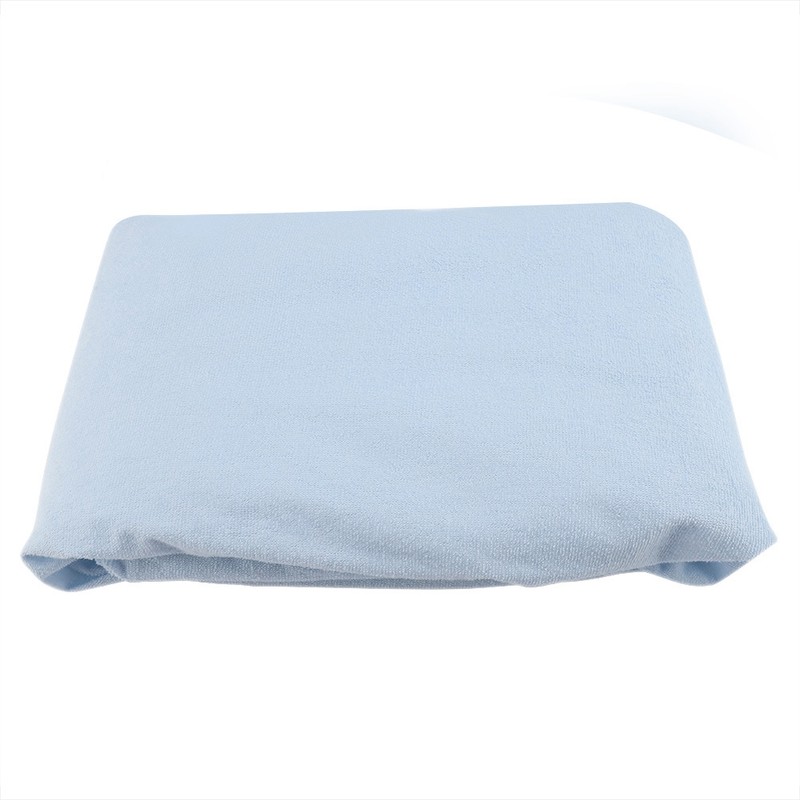 Waterproof Anti mite Mattress Pad Cover Fitted Sheet Blue 150*200+30cm