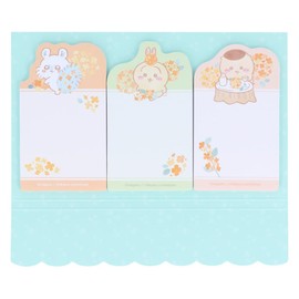 Sunstar Stationery S2840758 Chiikawa Sticky Notes, Die Cut, Mint