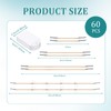 60 Pcs Invisible Face Lift Tape,Facelift Tape with 8 Lifting