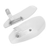 Qiilu Universal Motorcycle Hand Guard Acrylic + Aluminium Alloy Wind