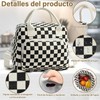 GALASALA Lonchera para Mujer 10L, Aislamiento Triple, Paquete Hielo 100g