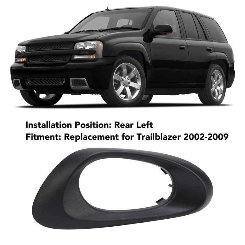 Interior Door Handle Trim Bezel 15214507 Rear Left Inside Door