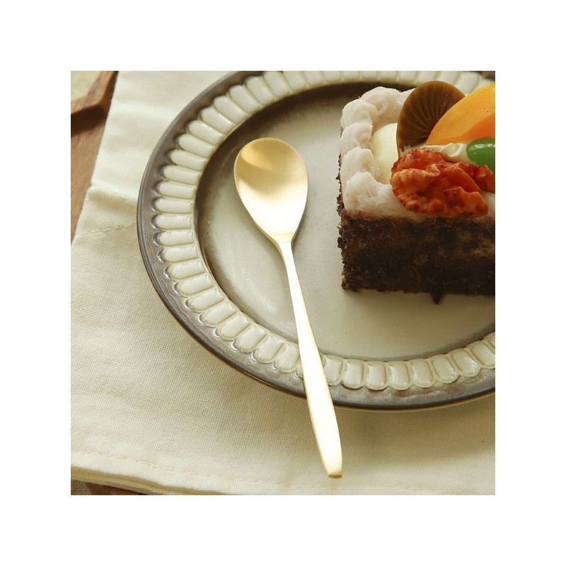 Brass Scent Bangjja Yugi Teaspoon and Teafork Set / 놋향