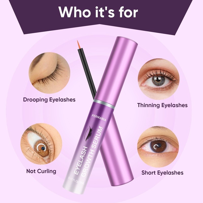 PERMANIA Eyelash Serum, Eyelash Serum, 3 ml, Eyelash Serum Fast
